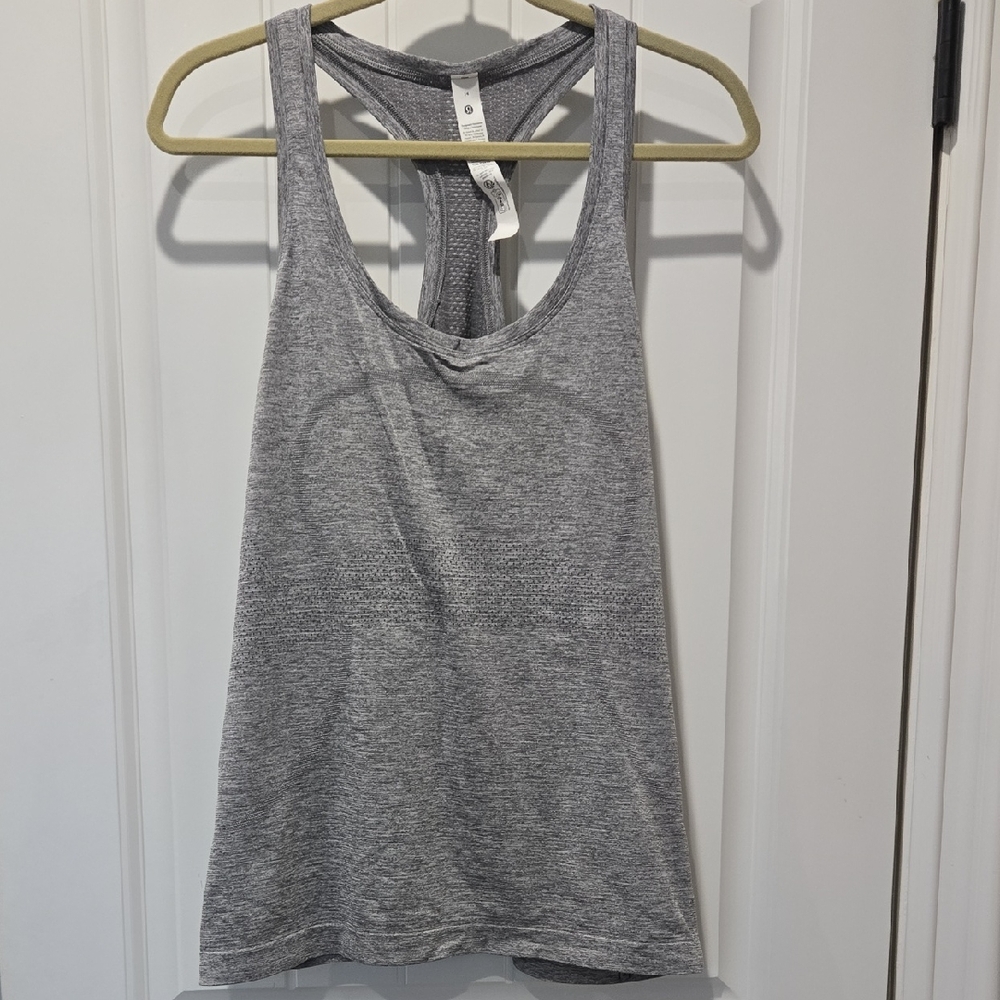 lululemon athletica Gray Tank Top